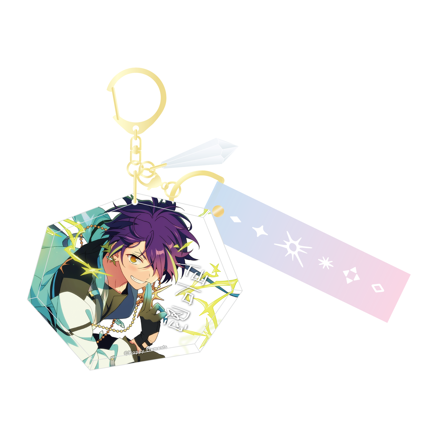【二次販売】【ES 9th Anniv.】フラグメントキーホルダー【SPARK】