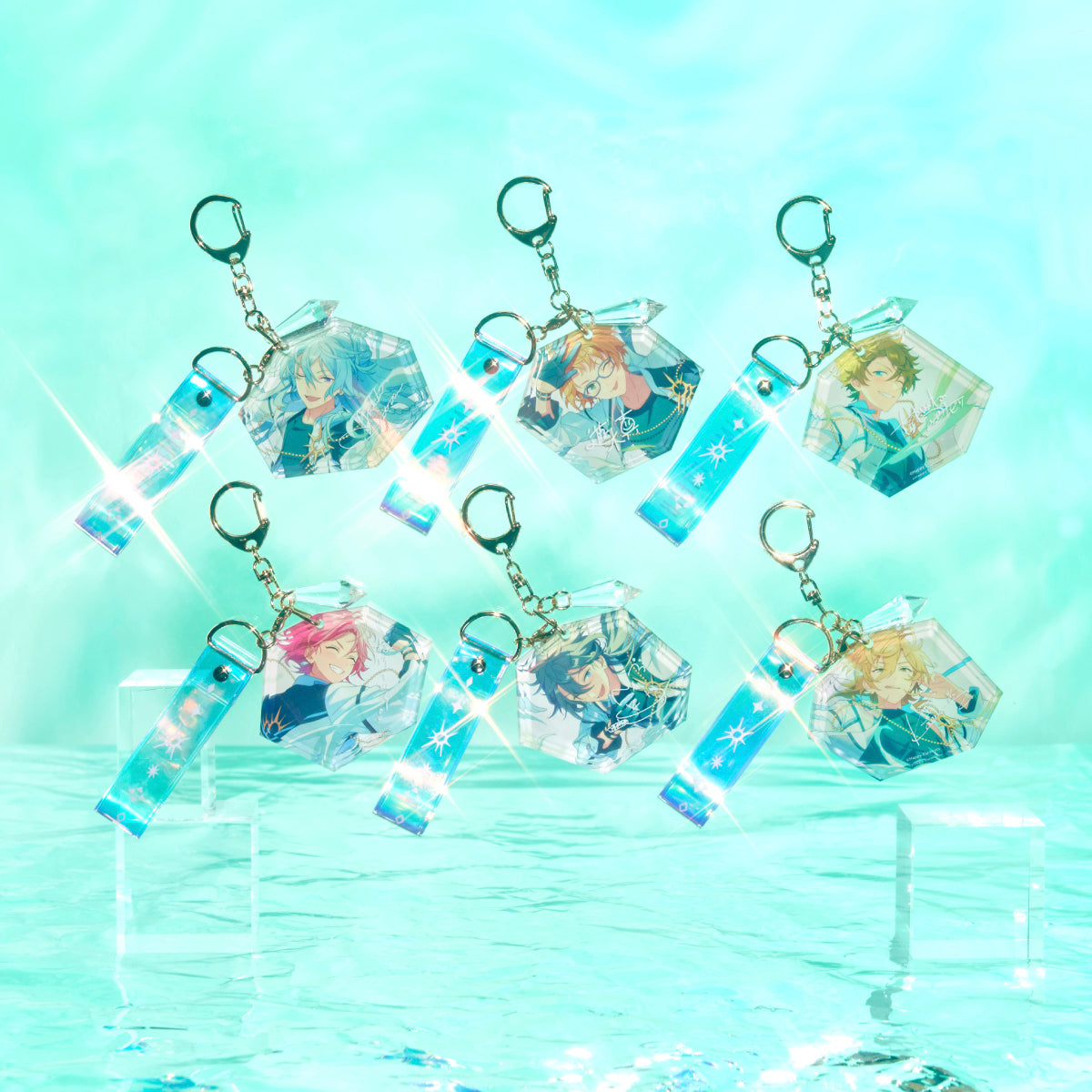 【二次販売】【ES 9th Anniv.】フラグメントキーホルダー【STORM】