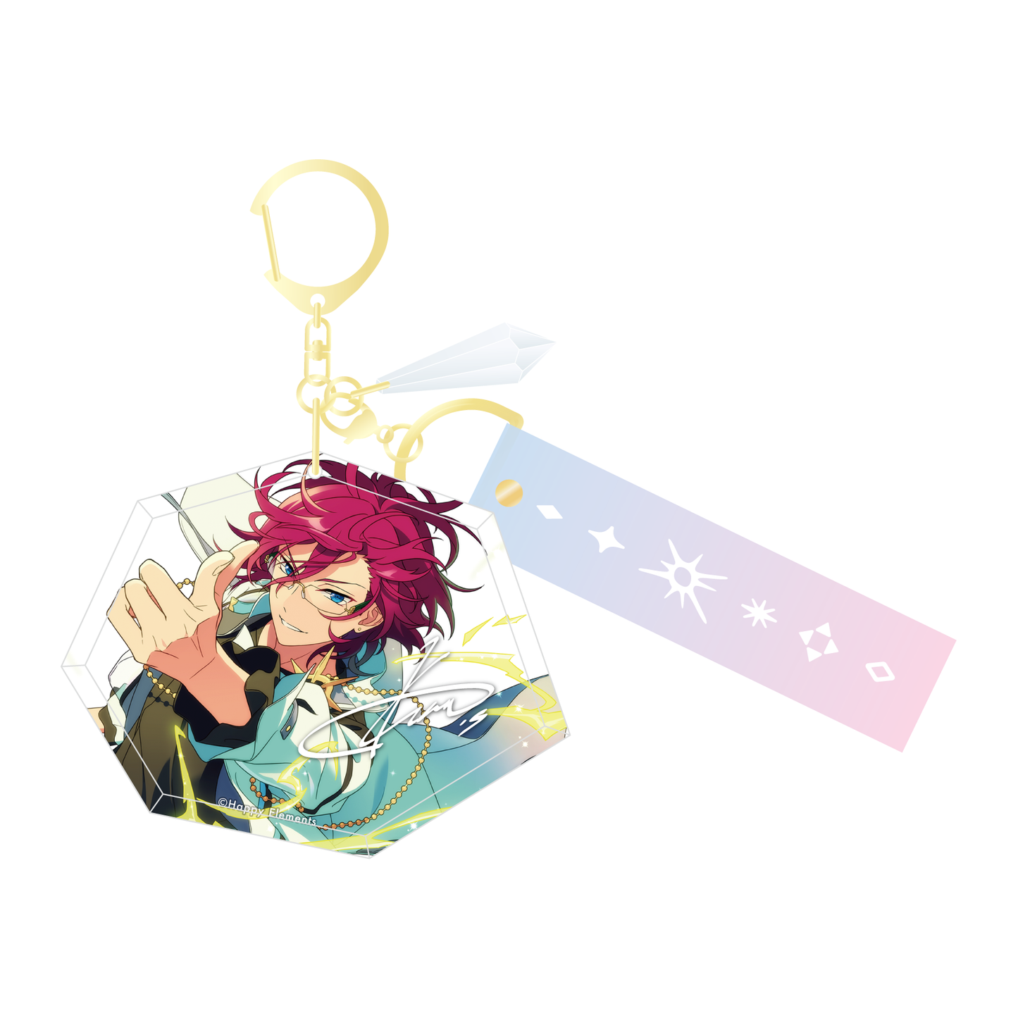 【二次販売】【ES 9th Anniv.】フラグメントキーホルダー【SPARK】