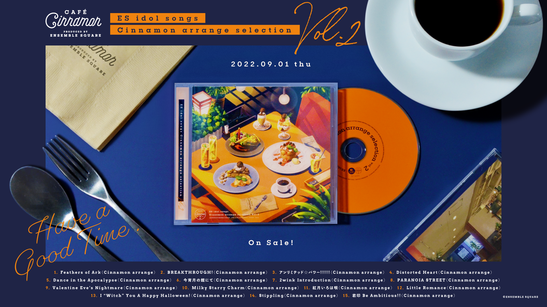 ES idol songs Cinnamon arrange 2 – pattythree公式通販サイト ES idol songs Cinnamon arrange 2 – pattythree公式通販サイト