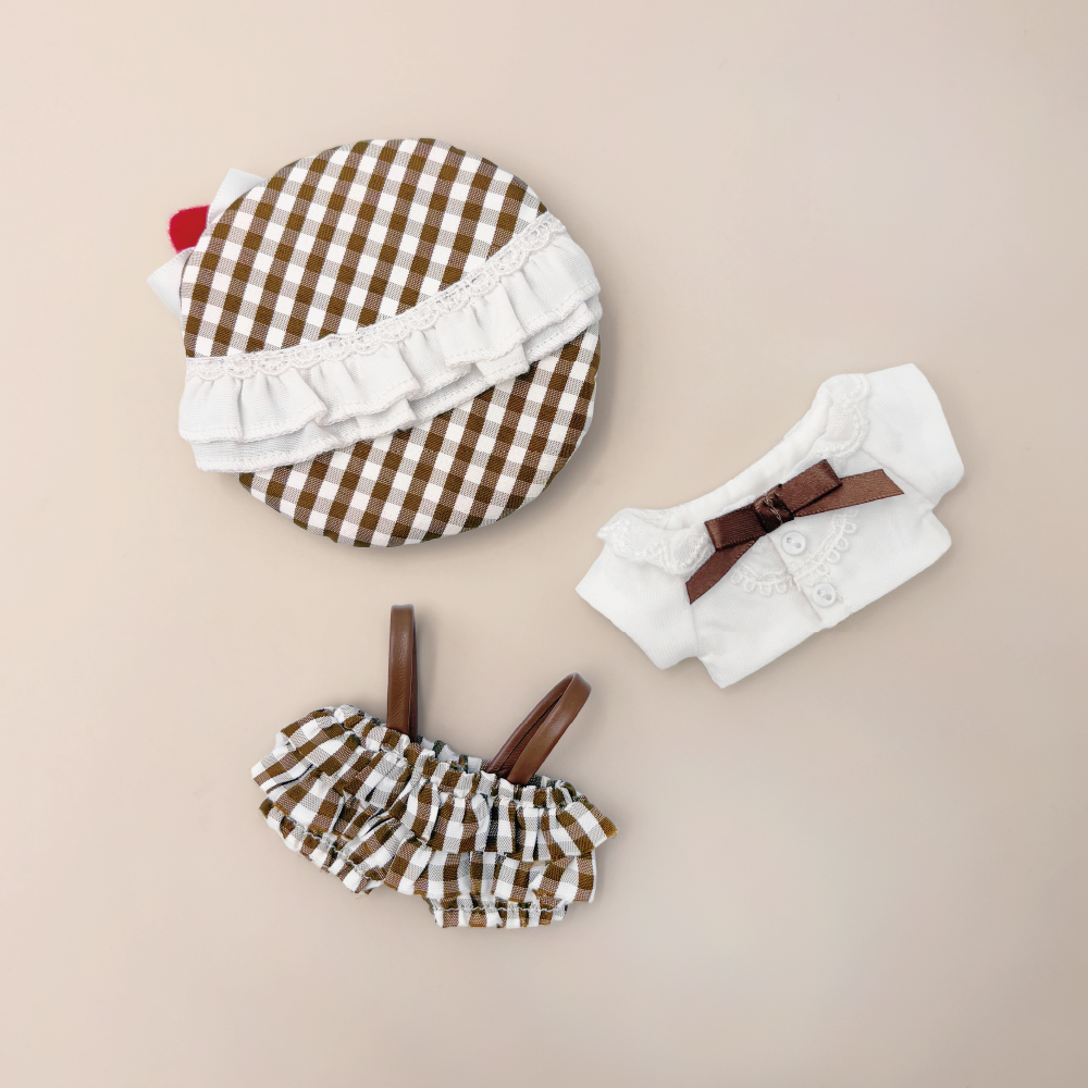 いつぬいおきがえシリーズ スイーツシャツセット