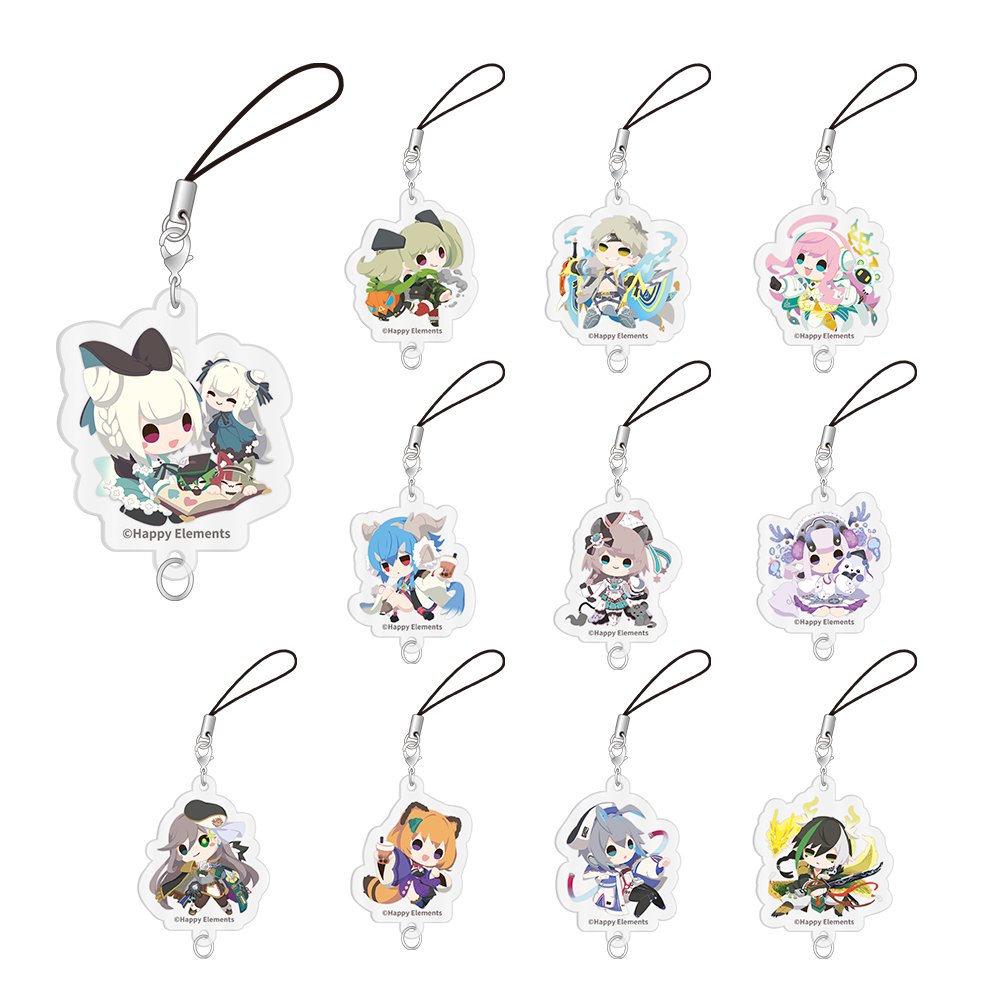 7月お届け予定】10th Anniversary 紡げる！アクリルキーホルダー