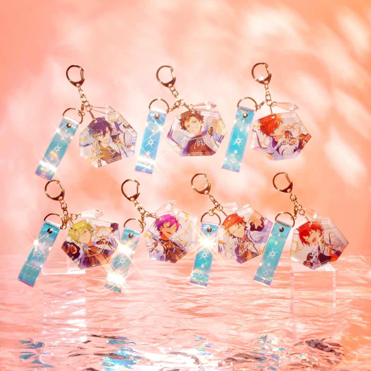 【二次販売】【ES 9th Anniv.】フラグメントキーホルダー【FLARE】