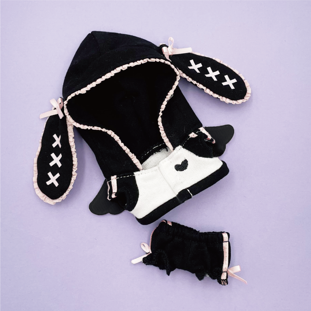 いつぬいおきがえシリーズ うさりぼんジャージセット