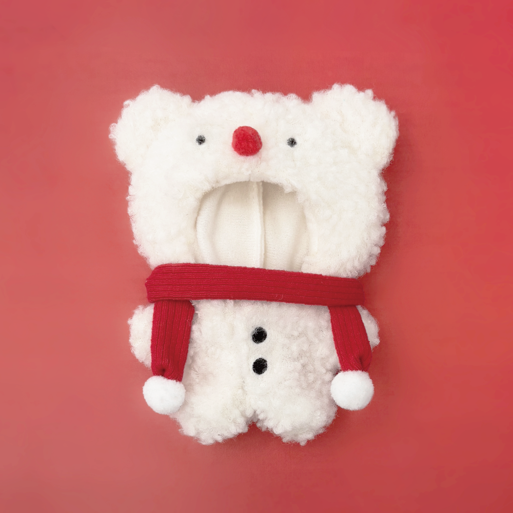 いつぬいおきがえシリーズ スノーベア着ぐるみ