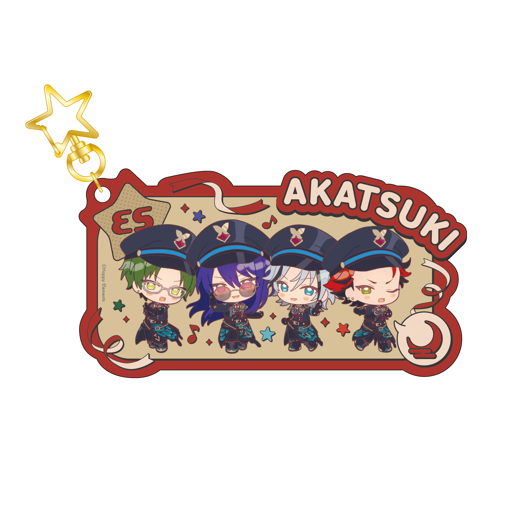 アクリルキーホルダー オンゲキREDPLUSくじ アクリルキーホルダー オンゲキREDPLUSくじ