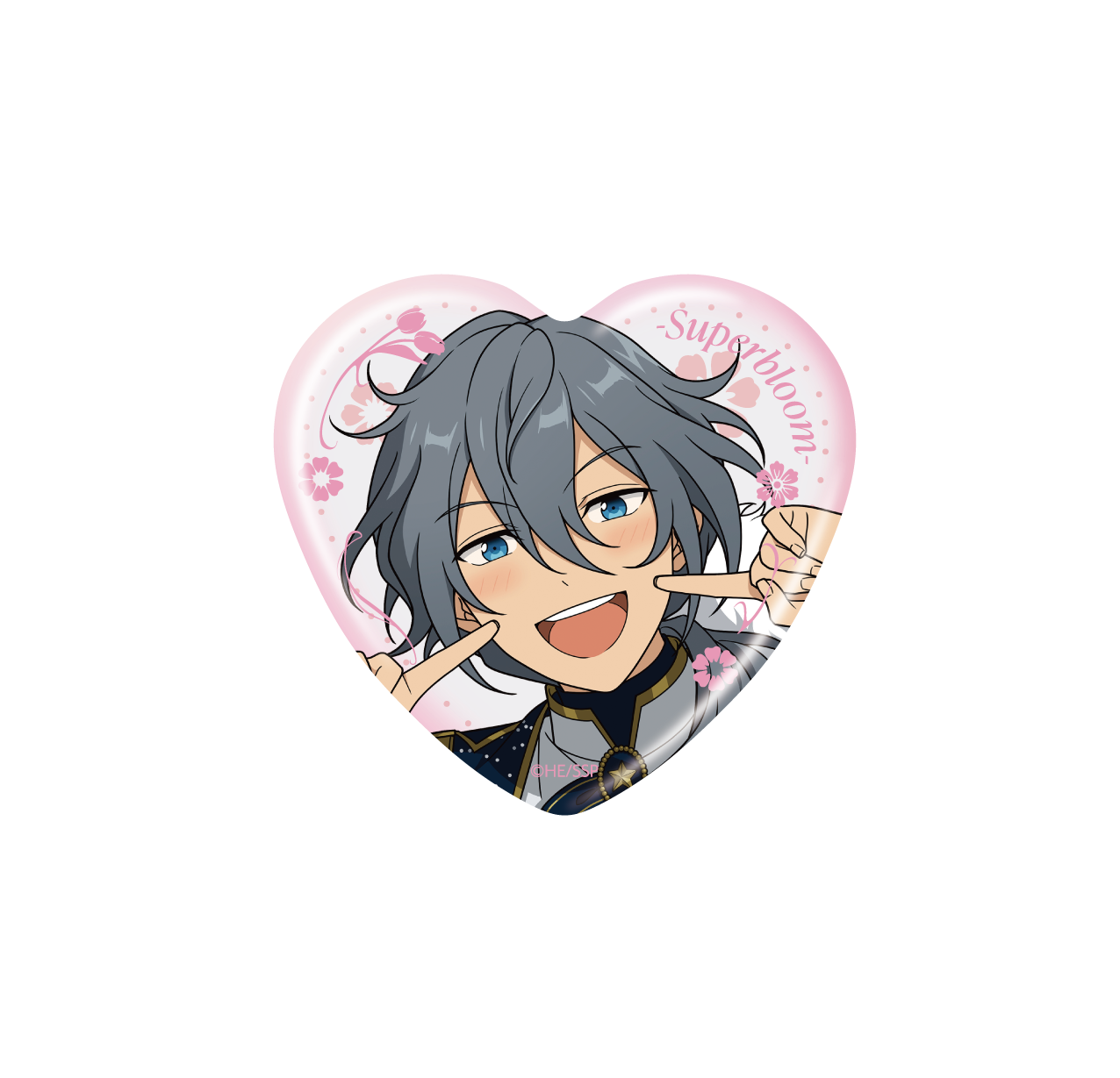 【事後通販】ハート缶バッジコレクション - Superbloom -【B】(3個セット)