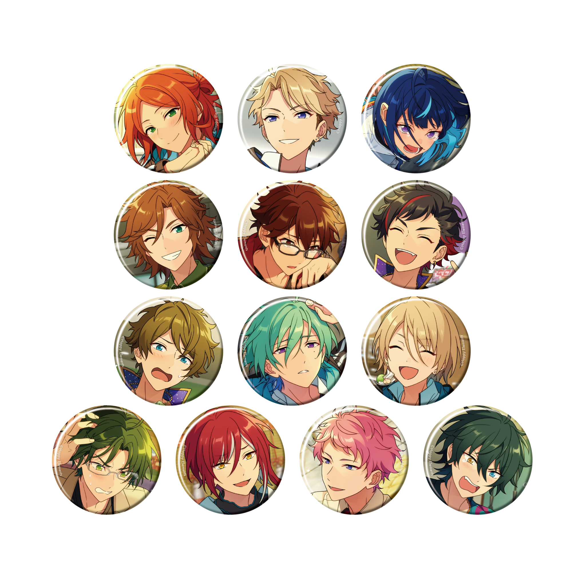 コレクション缶バッジ［2025 Dec.］-Casual Side- – pattythree公式