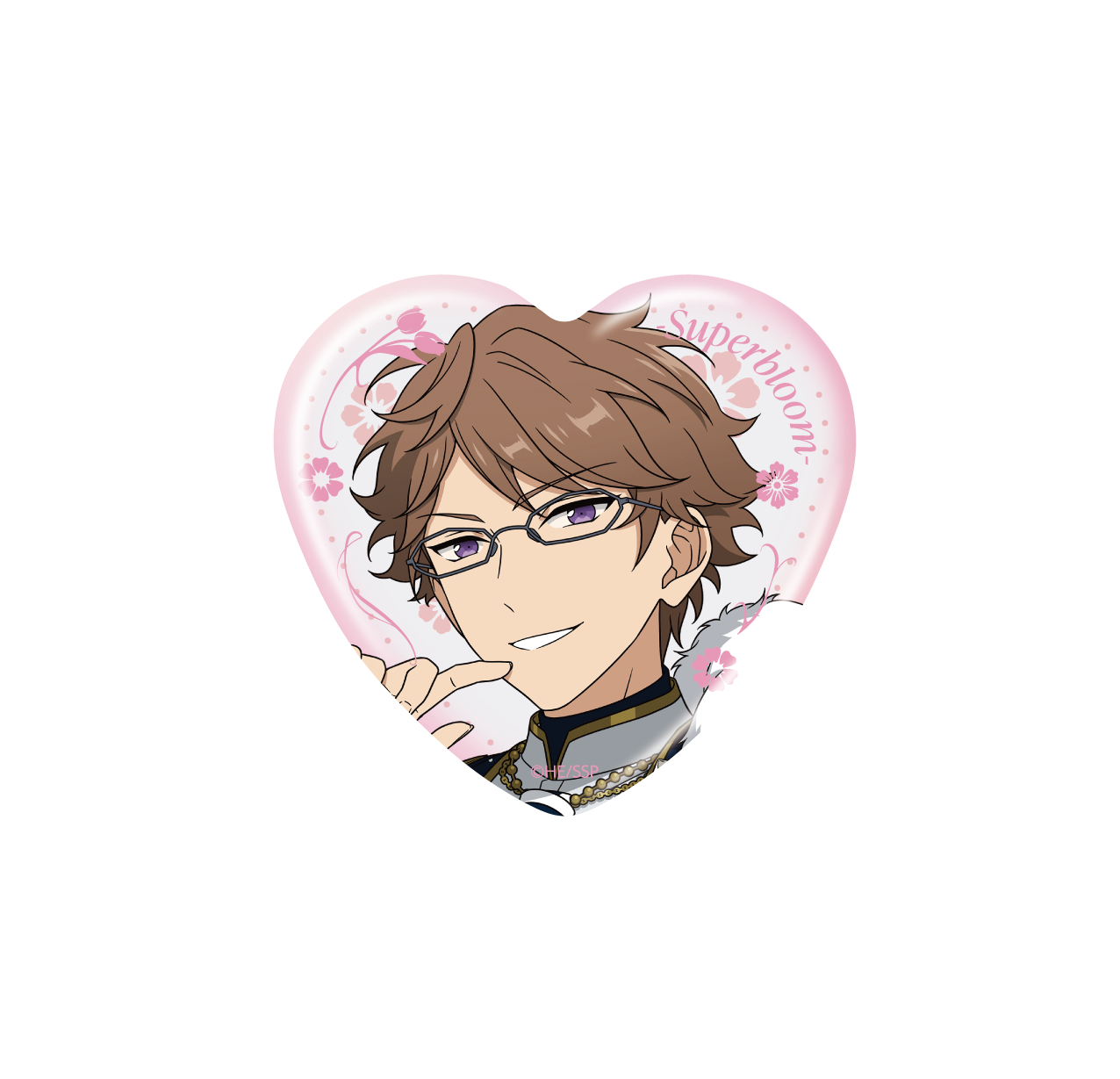 【事後通販】ハート缶バッジコレクション - Superbloom -【D】(3個セット)