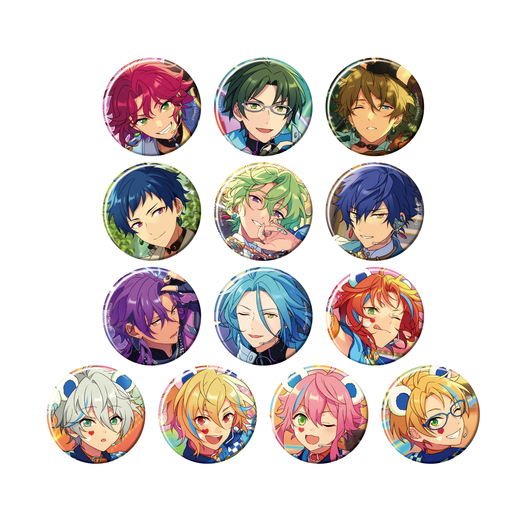 コレクション缶バッジ［2025 Nov.］-Idol Side- – pattythree公式通販