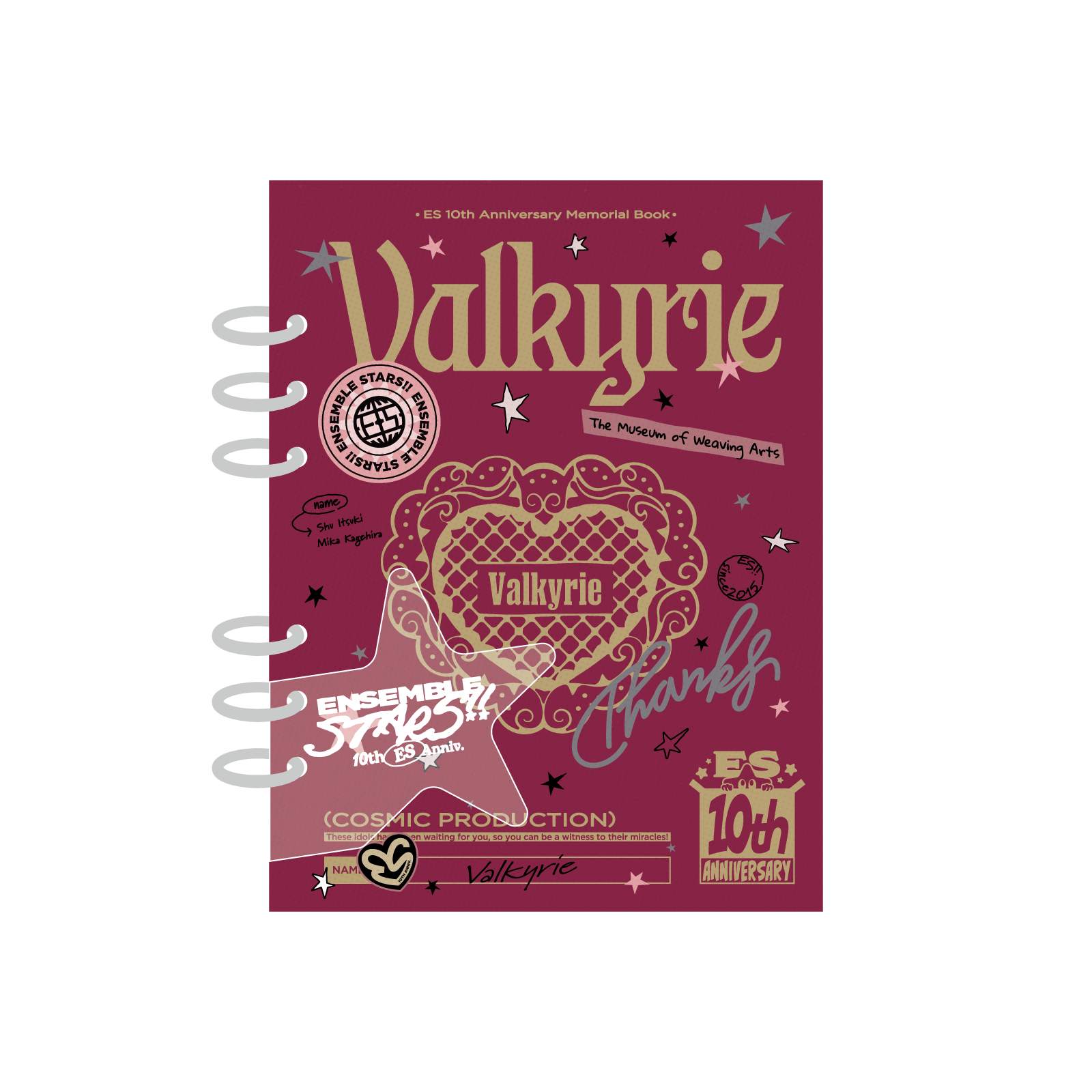 ES 10th Anniv.】アルバムブック-Valkyrie- – pattythree公式通販サイト ES 10th Anniv.】アルバムブック-Valkyrie- – pattythree公式通販サイト