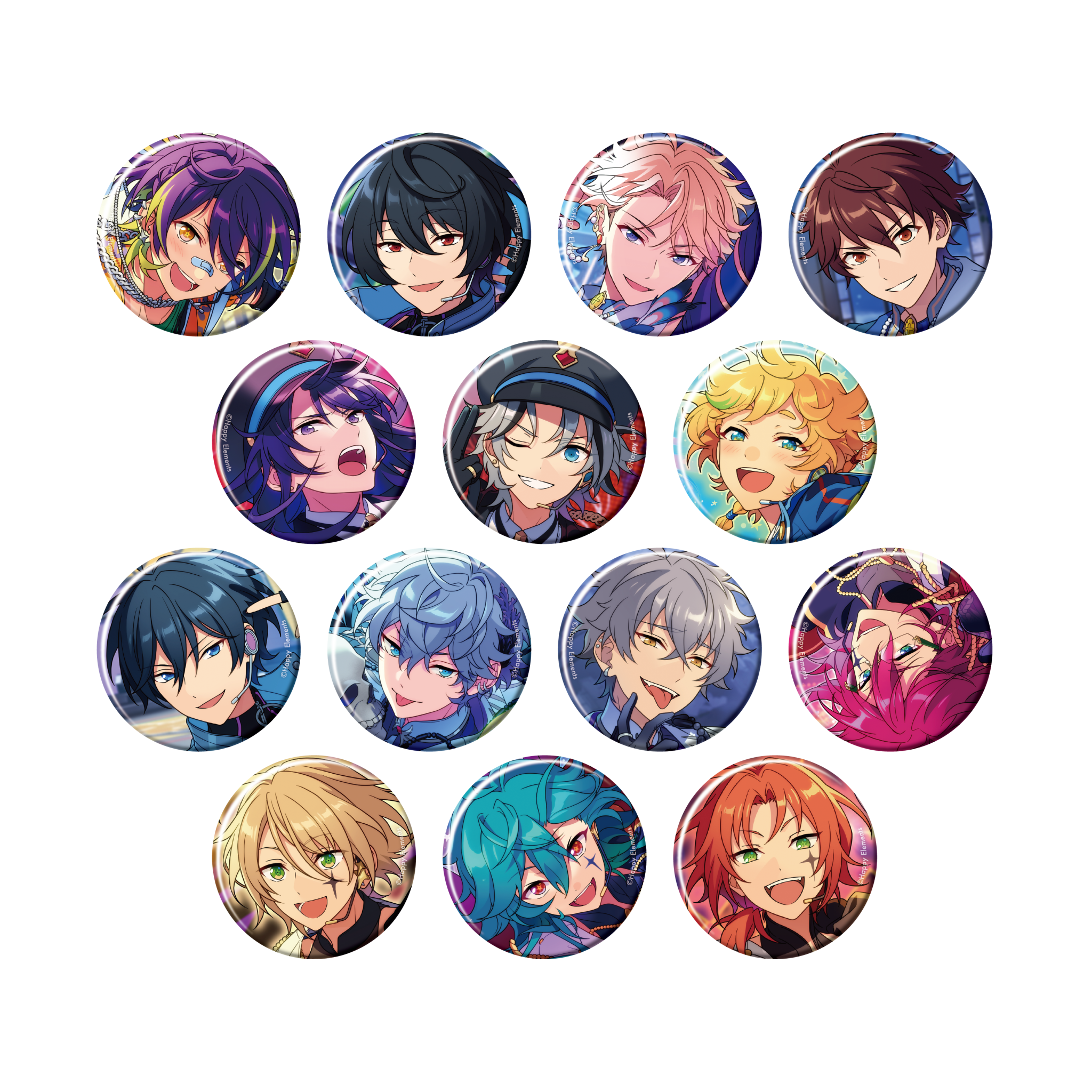 コレクション缶バッジ［2025 Oct.］-Idol Side- – pattythree