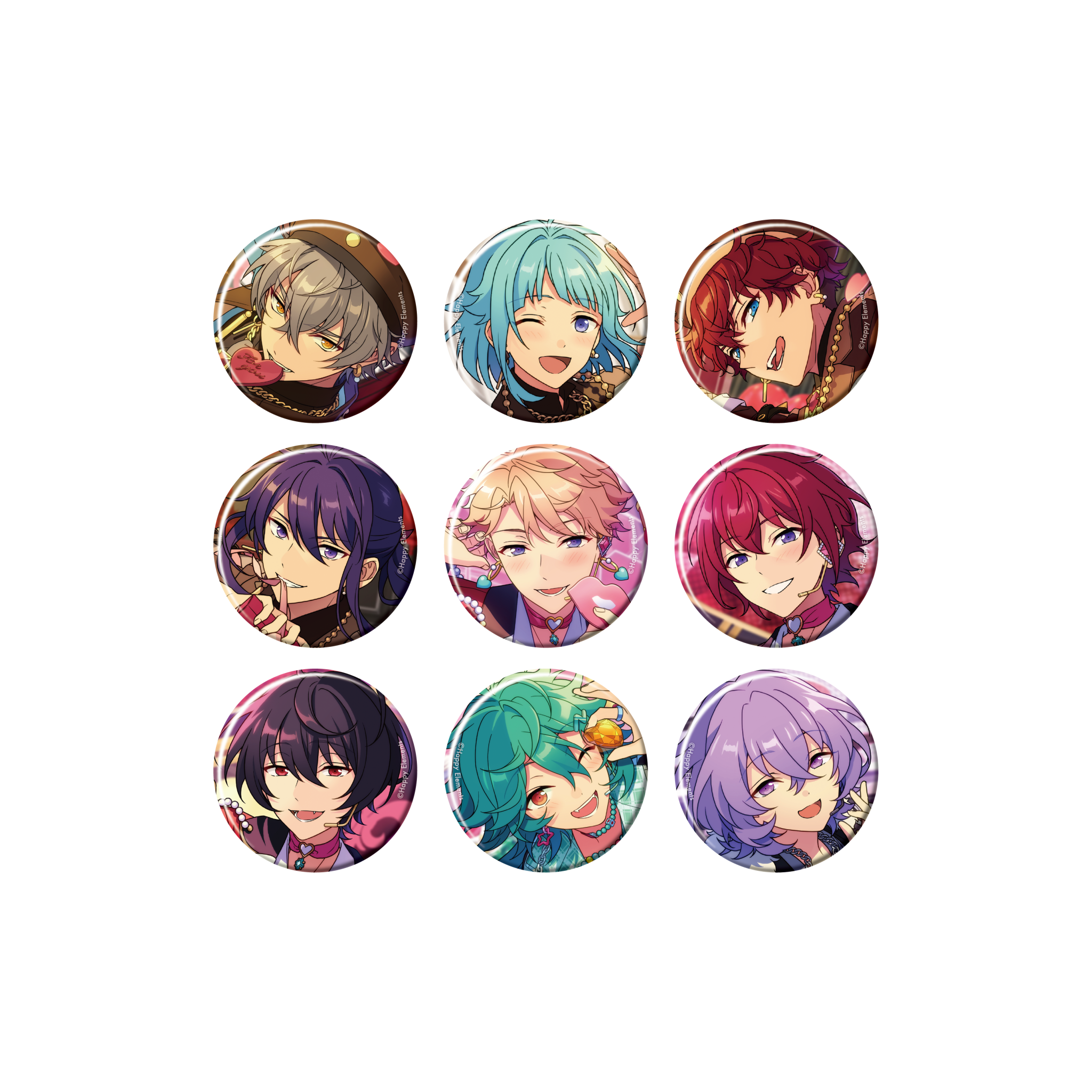 あんスタ あんさんぶるスターズ 朱桜司 イベコレ缶バッジ 70点 あんスタ コレクション缶バッジ 2025 Feb. Idol 朱桜司 イベコレ