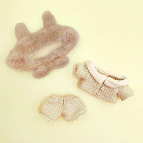 【二次受注】いつぬいおきがえシリーズ うさみみパジャマコーデ