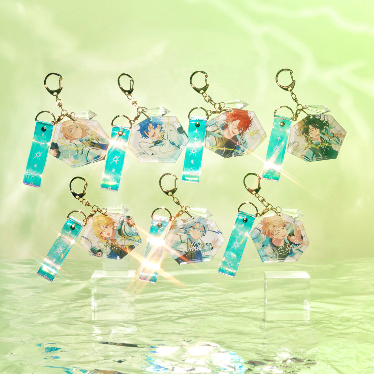 【二次販売】【ES 9th Anniv.】フラグメントキーホルダー【SPARK】