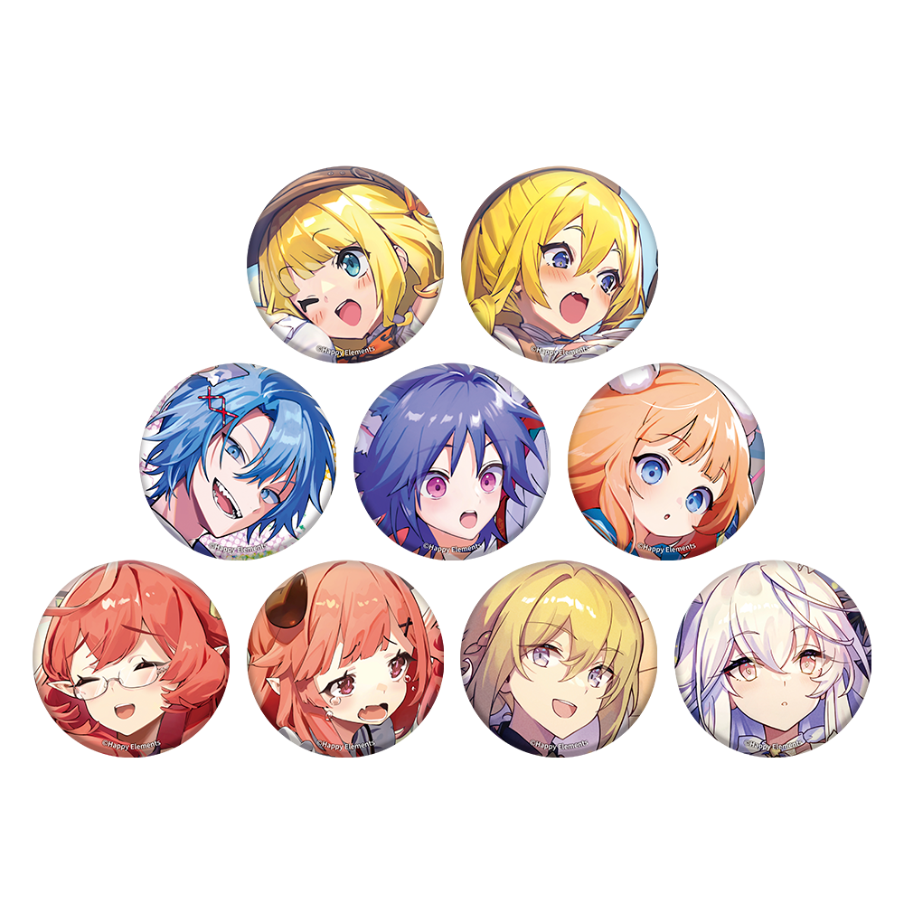 7月お届け予定】10th Anniversary 缶バッジコレクション【Abox