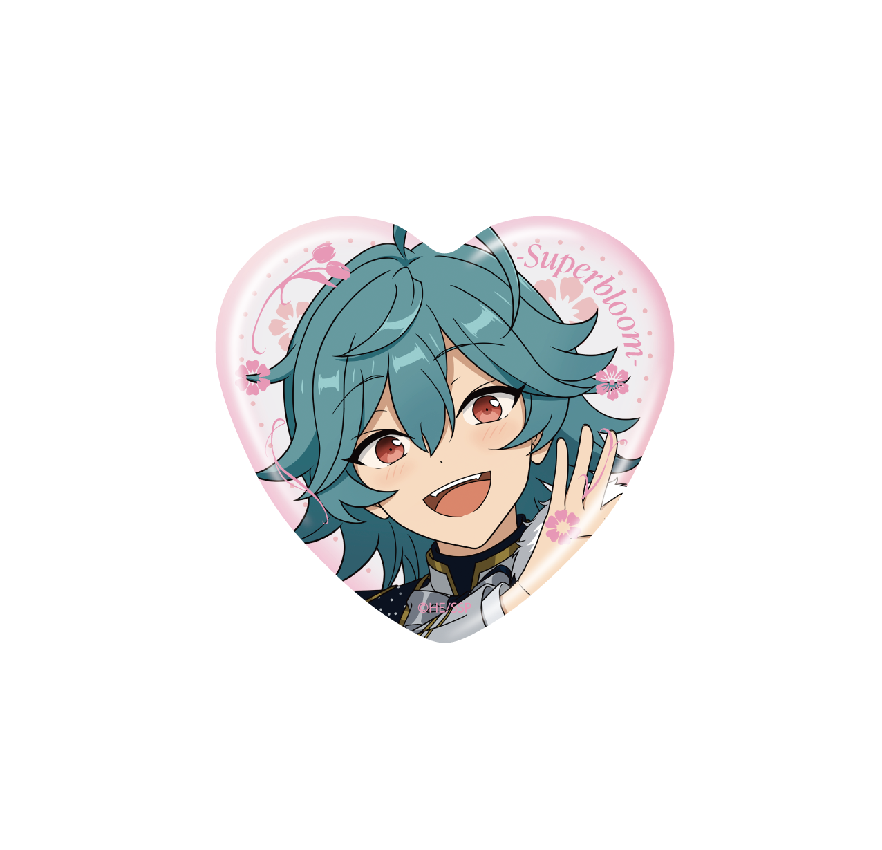 【事後通販】ハート缶バッジコレクション - Superbloom -【E】(3個セット)