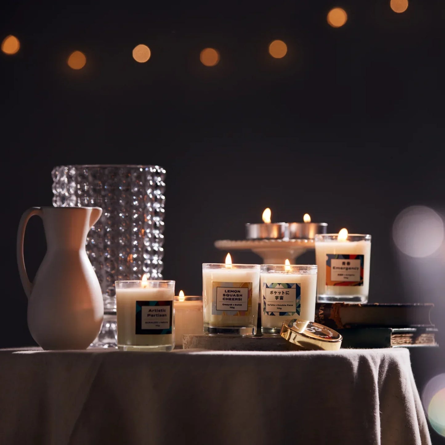 Tune Fragrance Candle -FUSION UNIT SERIES- 「ポケットに宇宙」