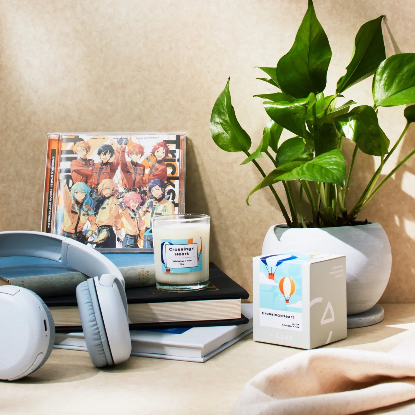 Tune Fragrance Candle -FUSION UNIT SERIES- 「Crossing×Heart」
