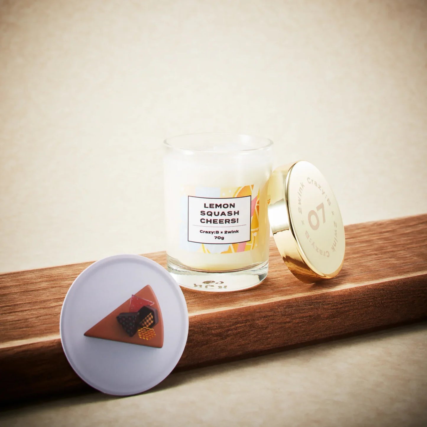 Tune Fragrance Candle -FUSION UNIT SERIES- 「LEMON SQUASH CHEERS!」