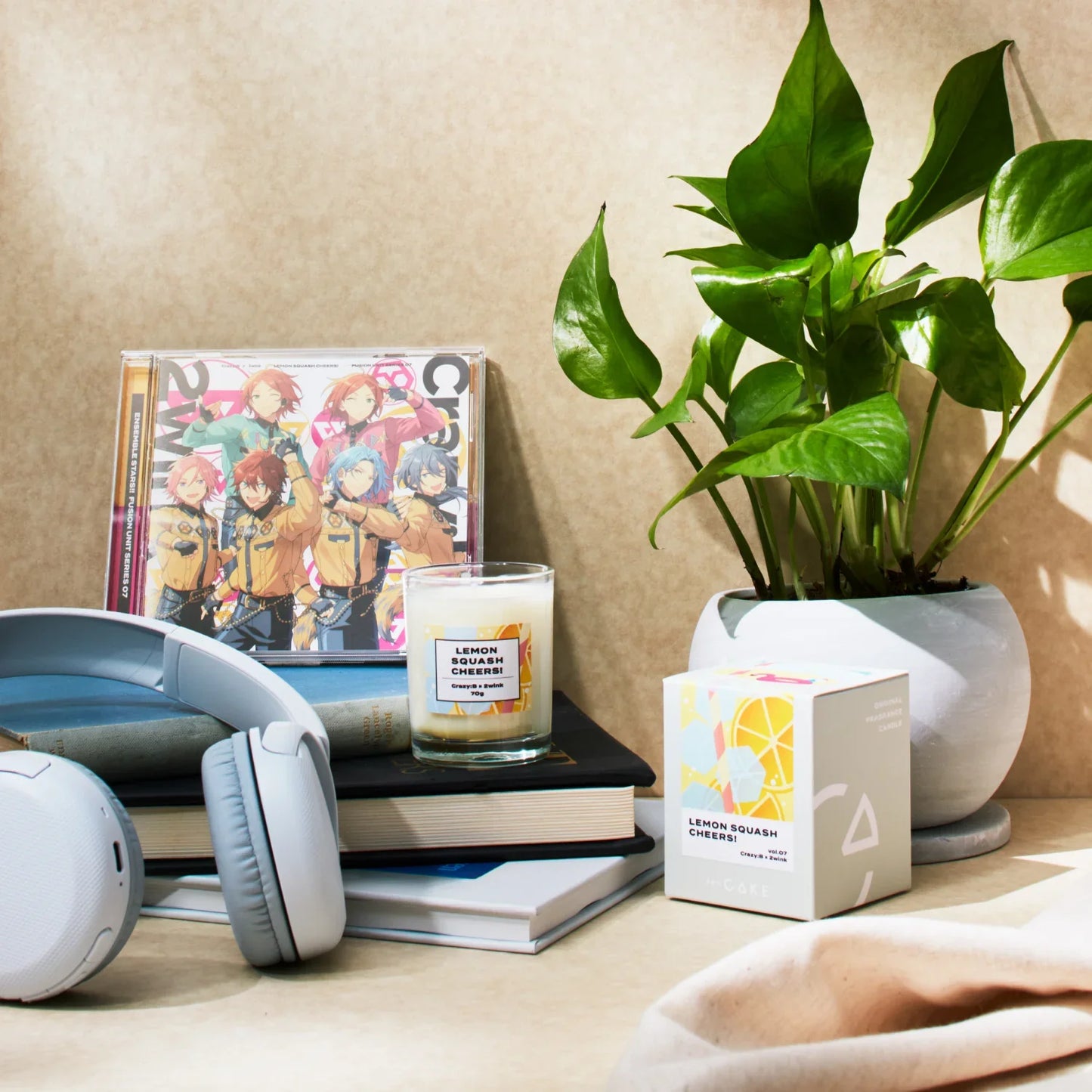 Tune Fragrance Candle -FUSION UNIT SERIES- 「LEMON SQUASH CHEERS!」