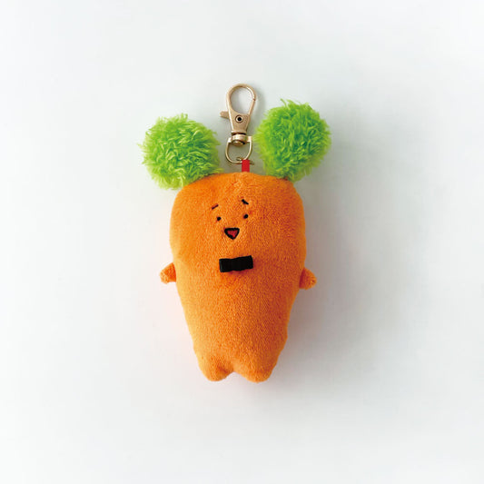 ぬいぐるみキーホルダー【翠のにんじんマスコット】