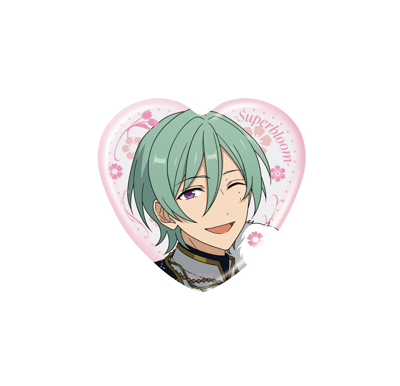 事後通販】ハート缶バッジコレクション - Superbloom -【C】（3個