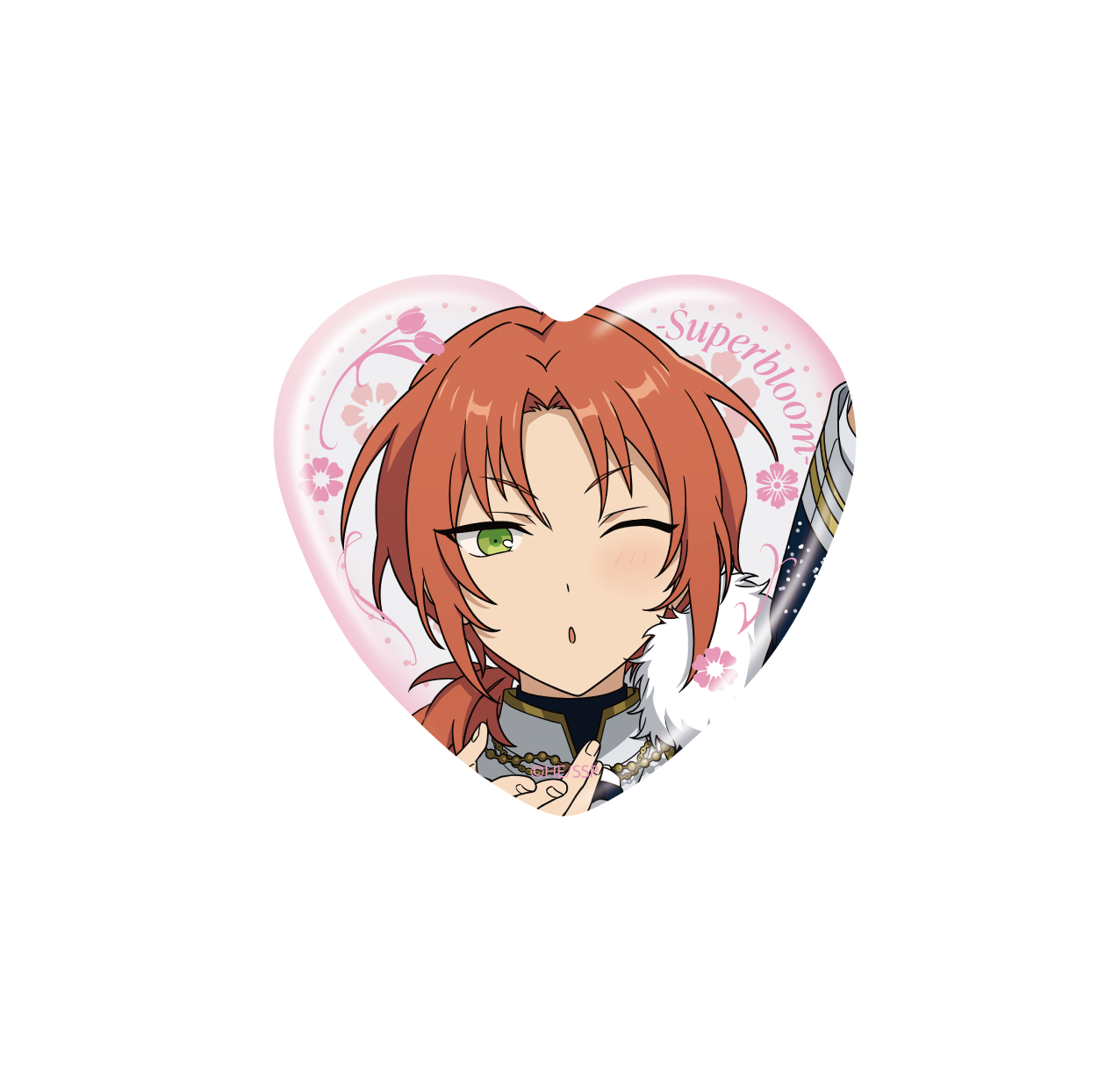 事後通販】ハート缶バッジコレクション - Superbloom -【D】（3個