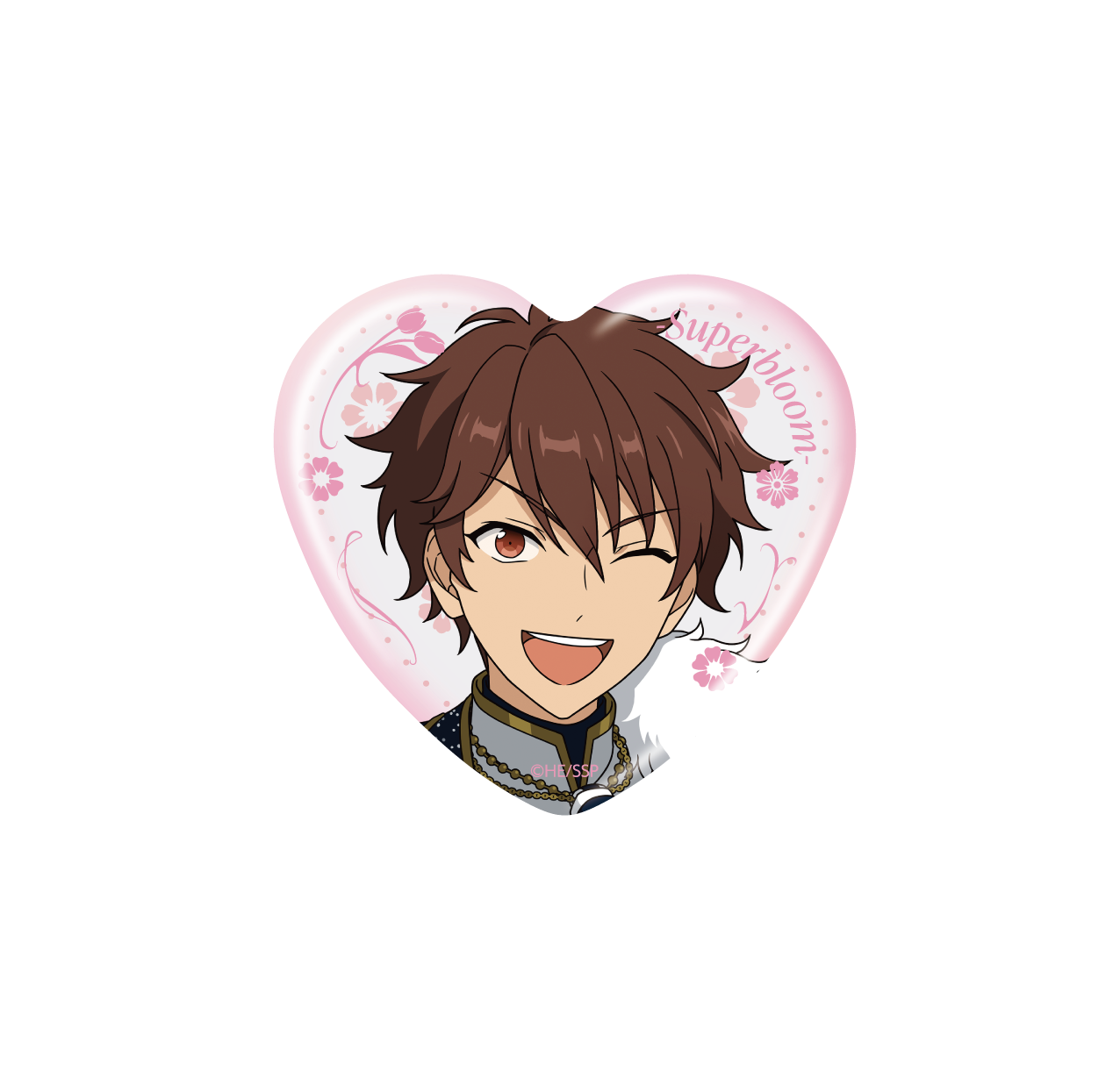 【事後通販】ハート缶バッジコレクション - Superbloom -【B】（3個セット）