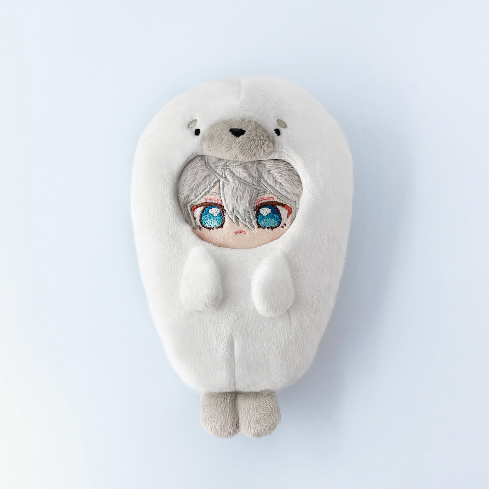 ㅠㅠ様】 アザラシちゃんの着ぐるみコスチューム ぬい服 ㅠㅠ様】 アザラシちゃんの着ぐるみコスチューム ぬい服