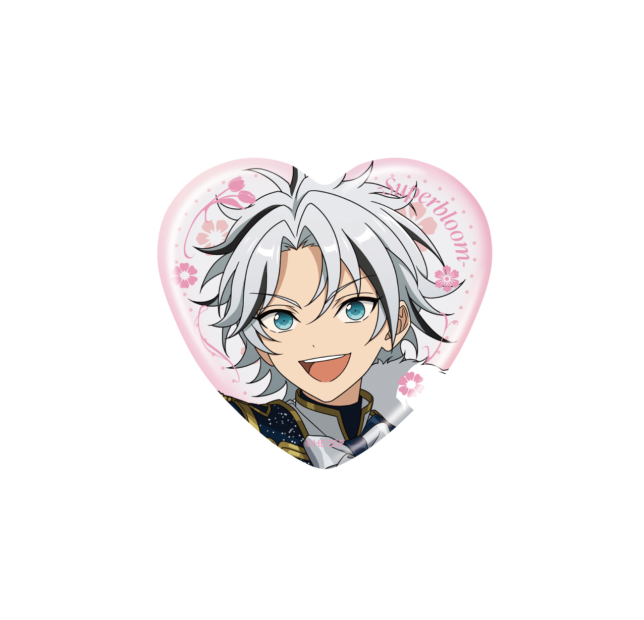 【事後通販】ハート缶バッジコレクション - Superbloom -【C】（3個セット）