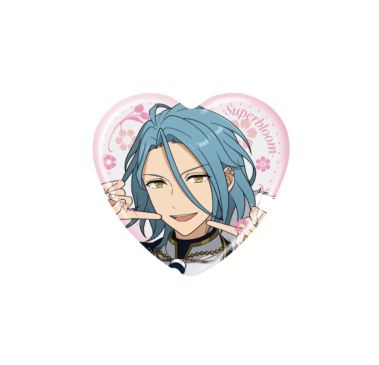 【事後通販】ハート缶バッジコレクション - Superbloom -【B】（3個セット）