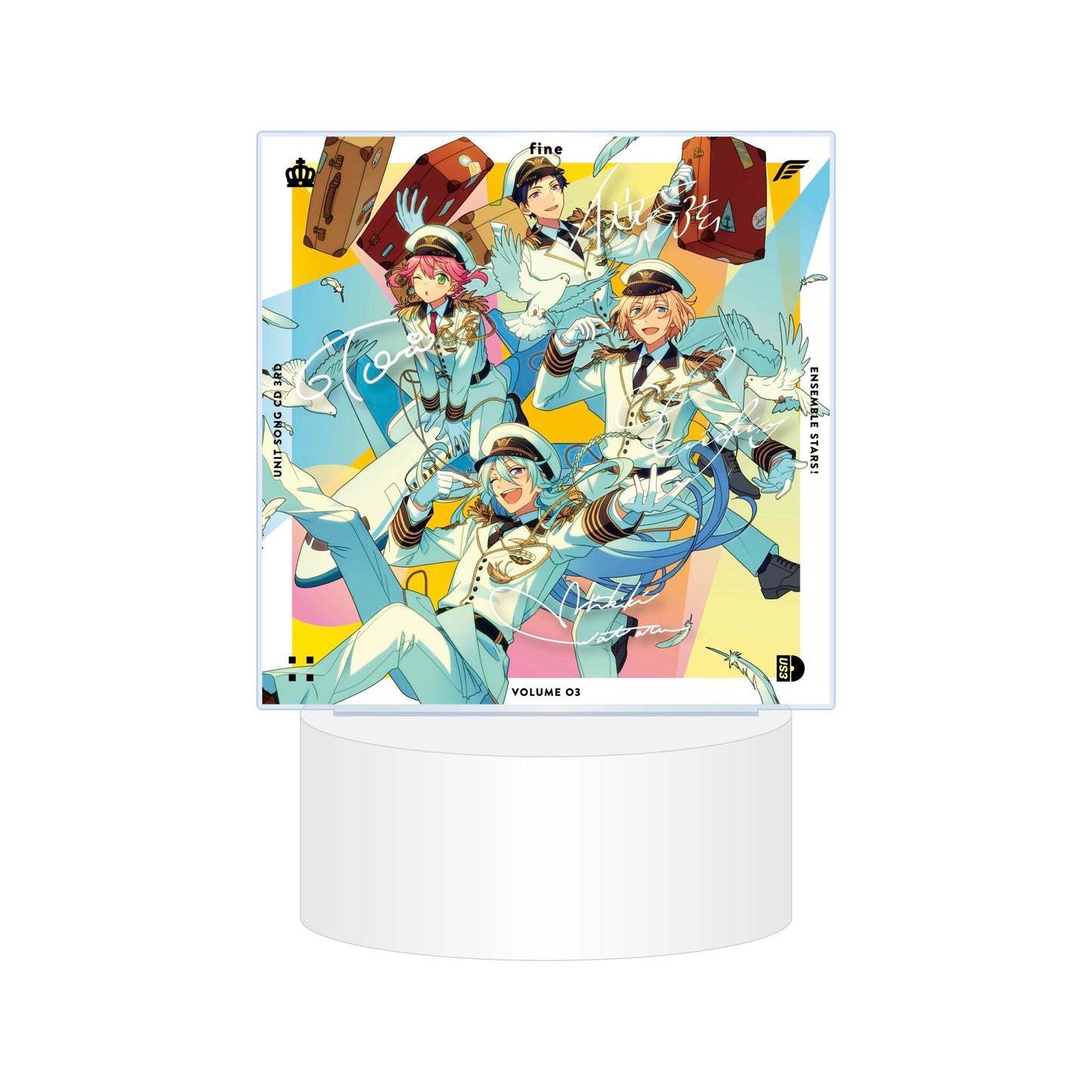 ES unit song CD memorial　ライティングアクリルボード（3rdシリーズ／EXTRA）