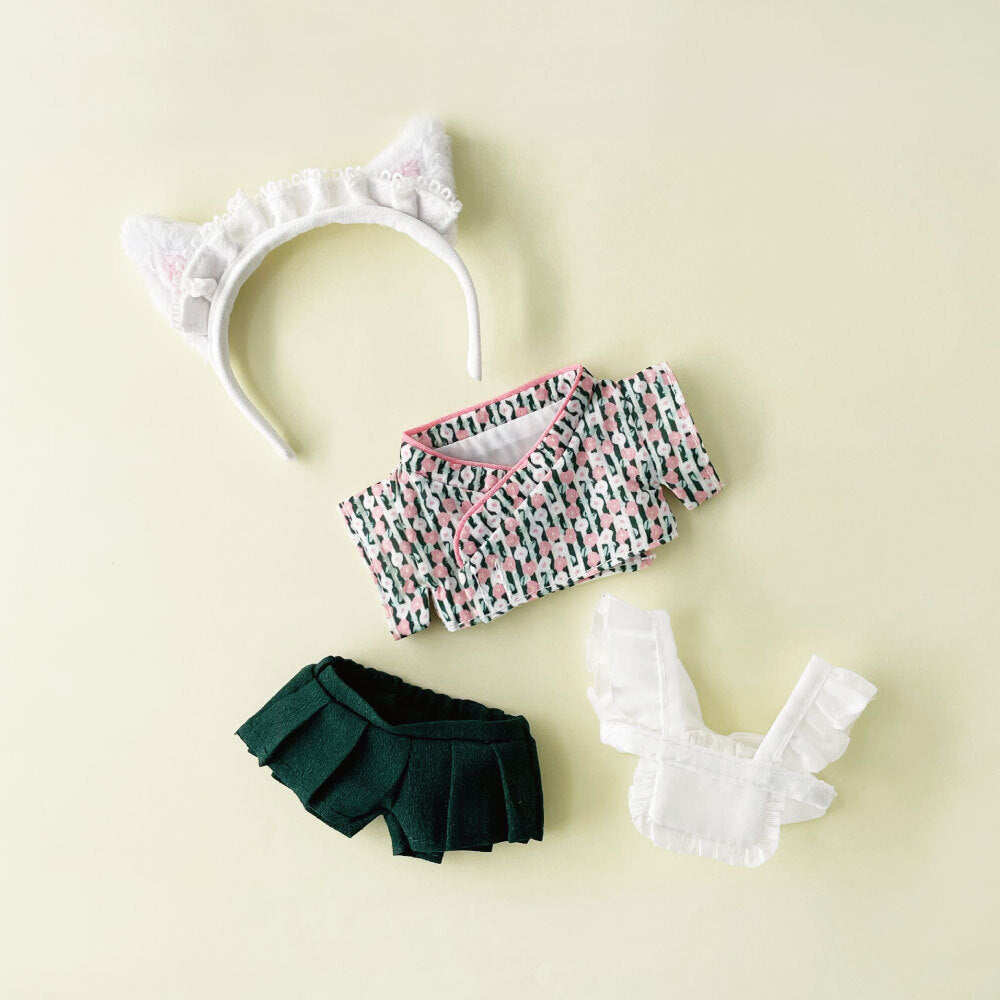 いつぬいおきがえシリーズ　和服エプロンセット