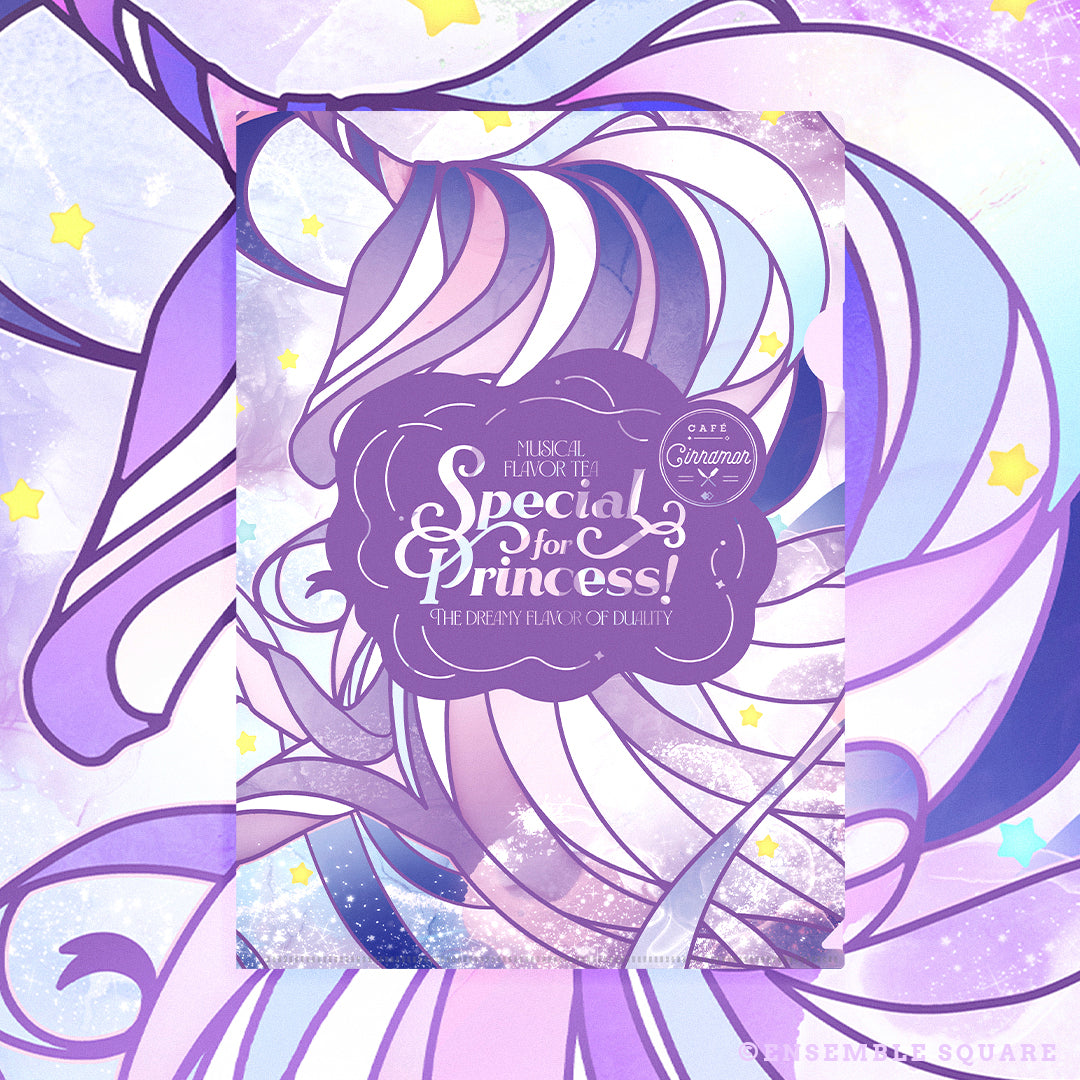 CAFÉ CINNAMON × ENSEMBLE SQUARE] クリアファイル／NEW