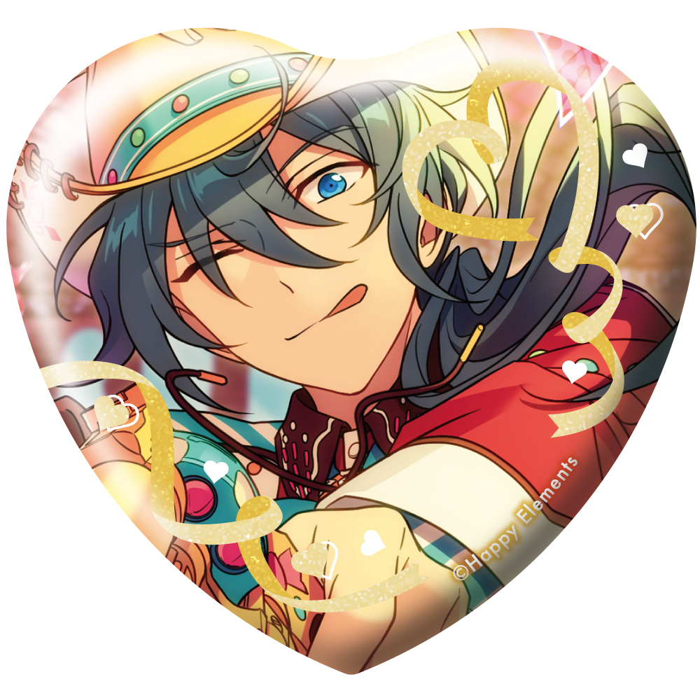 あんスタ 朔間零 ホワイトデー ハート缶 缶バッジ ホワイトデー ハート あんスタ 朔間零 ホワイトデー ハート缶 缶バッジ ホワイトデー ハート