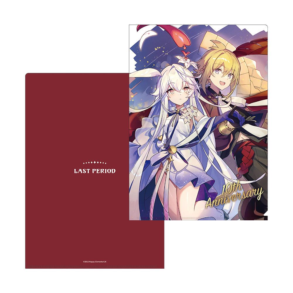 7月お届け予定】10th Anniversary クリアファイル – pattythree公式