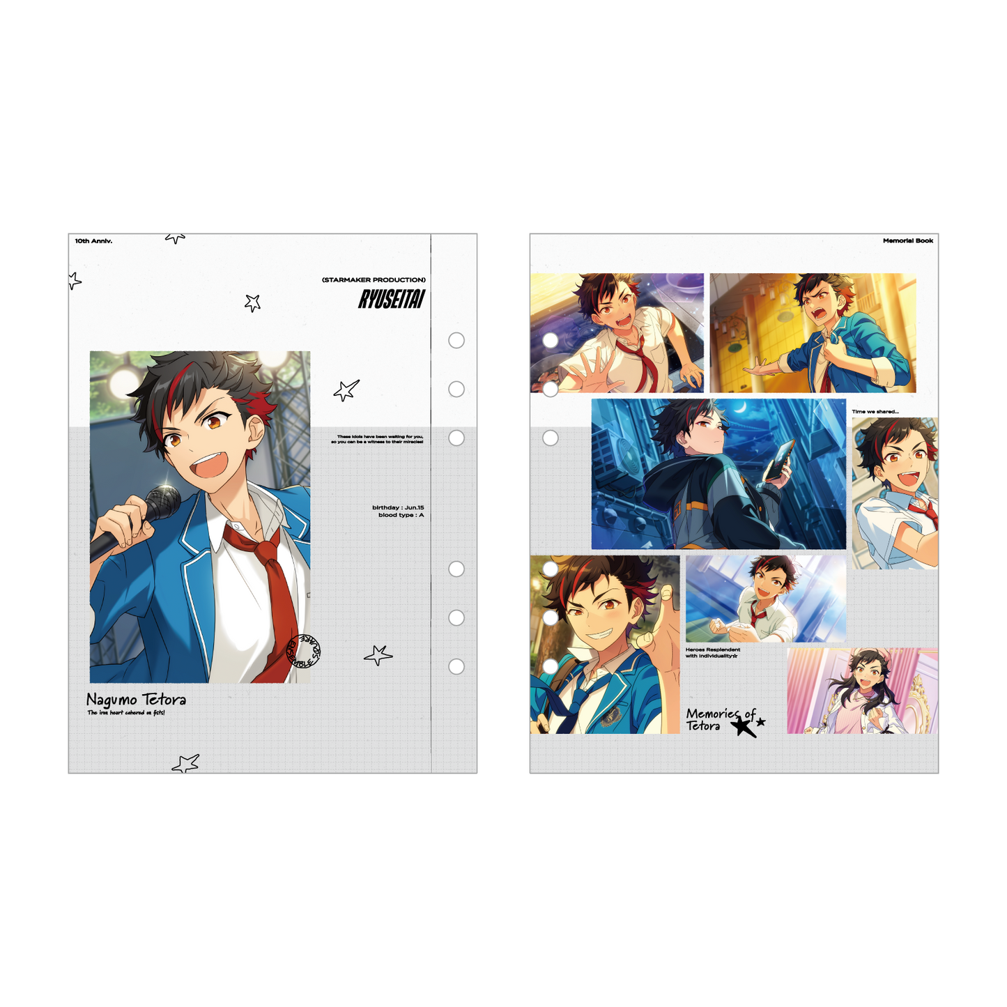 あんスタ　流星隊　紙類 ES 10th Anniv.】アルバムブック-流星隊- – pattythree公式通販サイト
