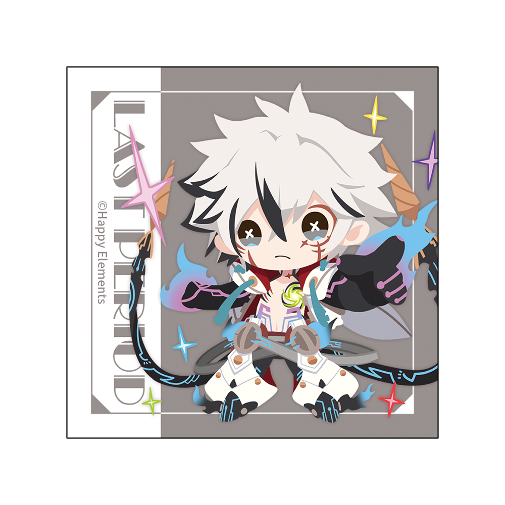 【7月お届け予定】10th Anniversary スクエアステッカーコレクション【Aset】