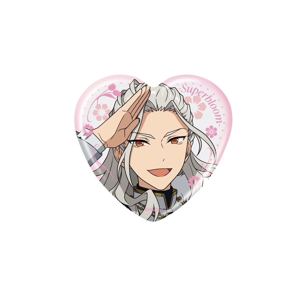 事後通販】ハート缶バッジコレクション - Superbloom -【E】（3個