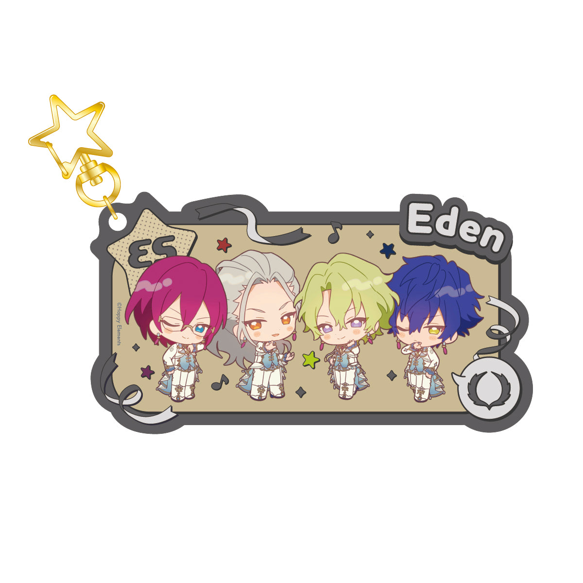 "With ThanX" アクリルキーホルダー[Eden]