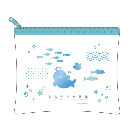 あおうみ水族館　クリアポーチ