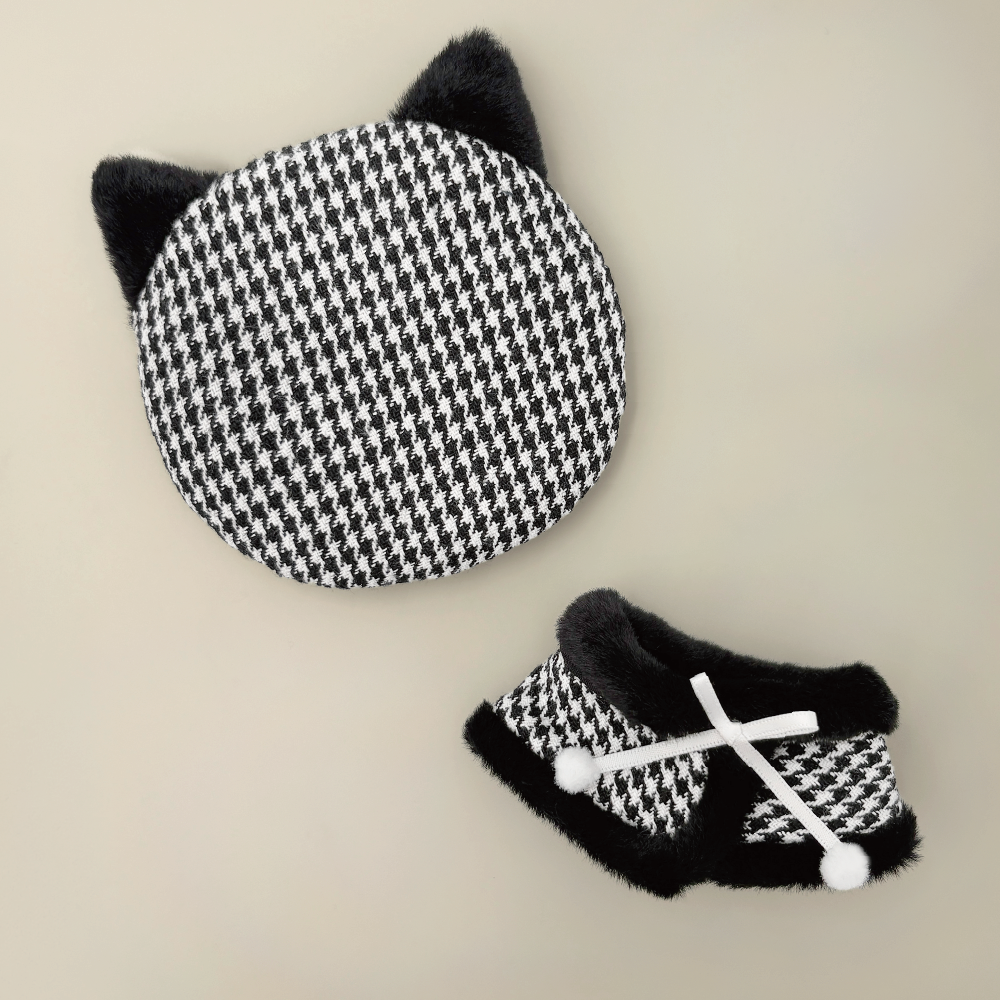 いつぬいおきがえシリーズ　ベレー&ポンチョセット