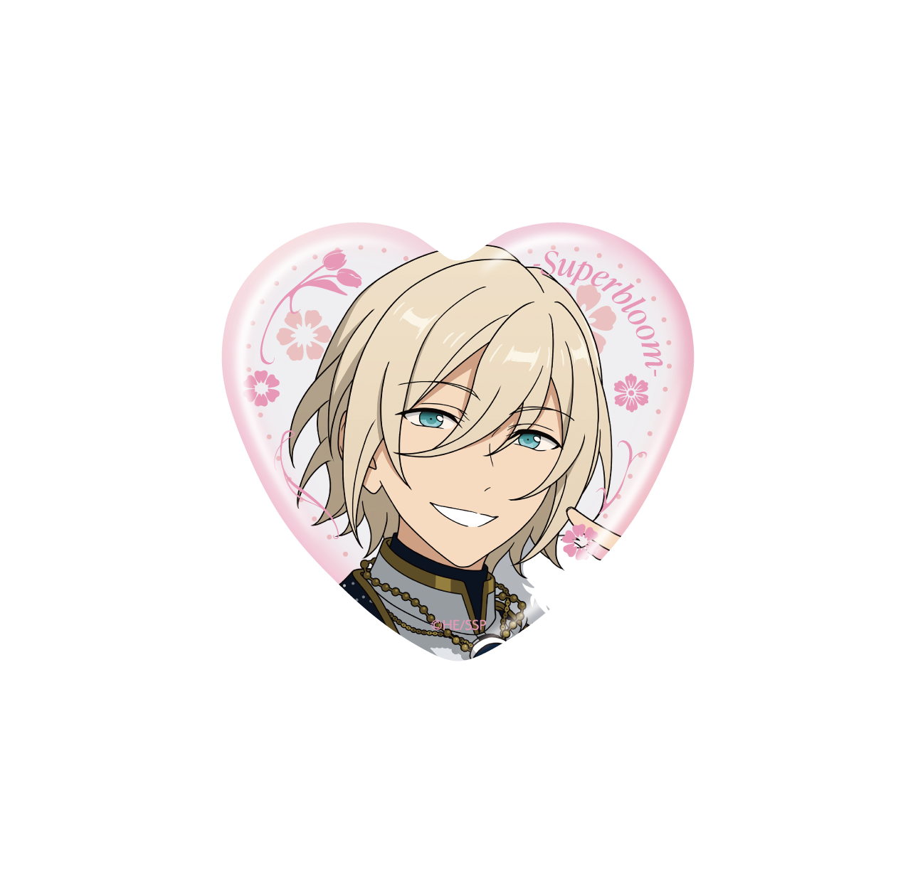 事後通販】ハート缶バッジコレクション - Superbloom -【A】（3個