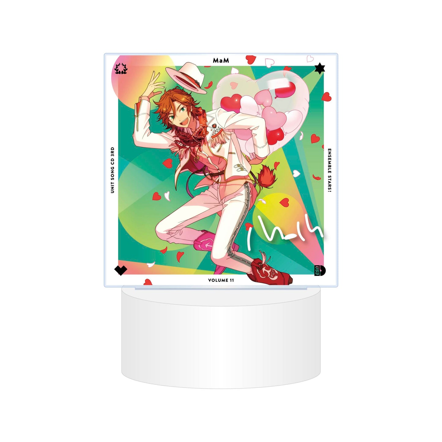 ES unit song CD memorial　ライティングアクリルボード（3rdシリーズ／EXTRA）