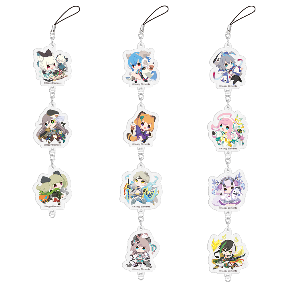 【7月お届け予定】10th Anniversary 紡げる！アクリルキーホルダーコレクション【Bbox】
