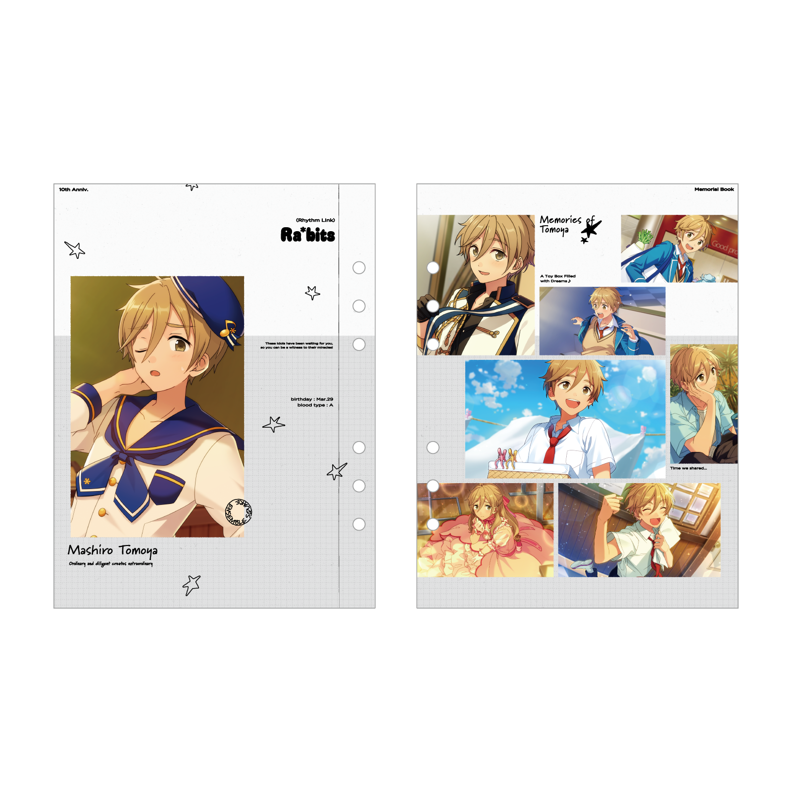 ES 10th Anniv.】アルバムブック-Ra*bits- – pattythree公式通販サイト