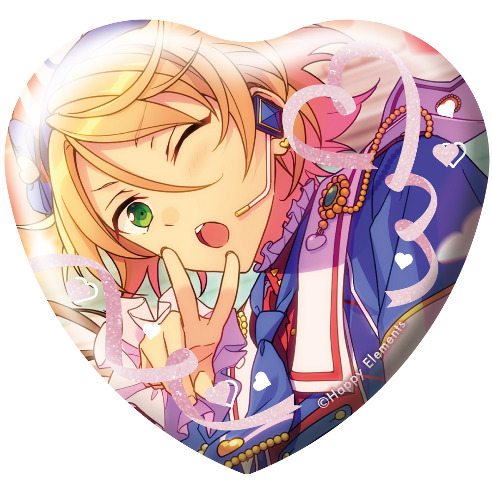 あんスタ 天祥院英智 ホワイトデー ハート缶バッジ 60点 あんスタ 天祥院英智 ホワイトデー ハート缶バッジ 60点