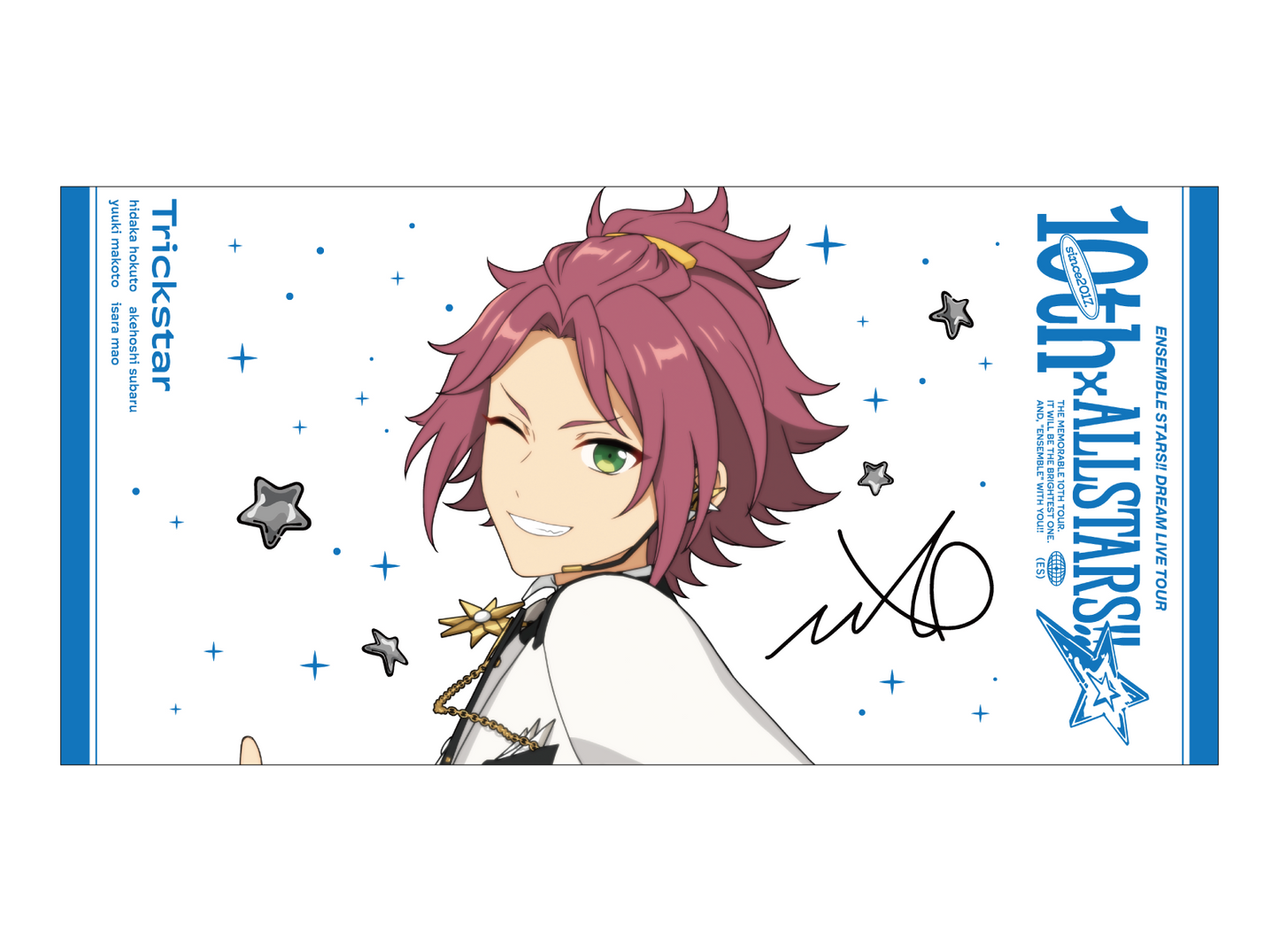 ビッグビジュアルタオル 10th Tour Edition（fine／Trickstar／UNDEAD）