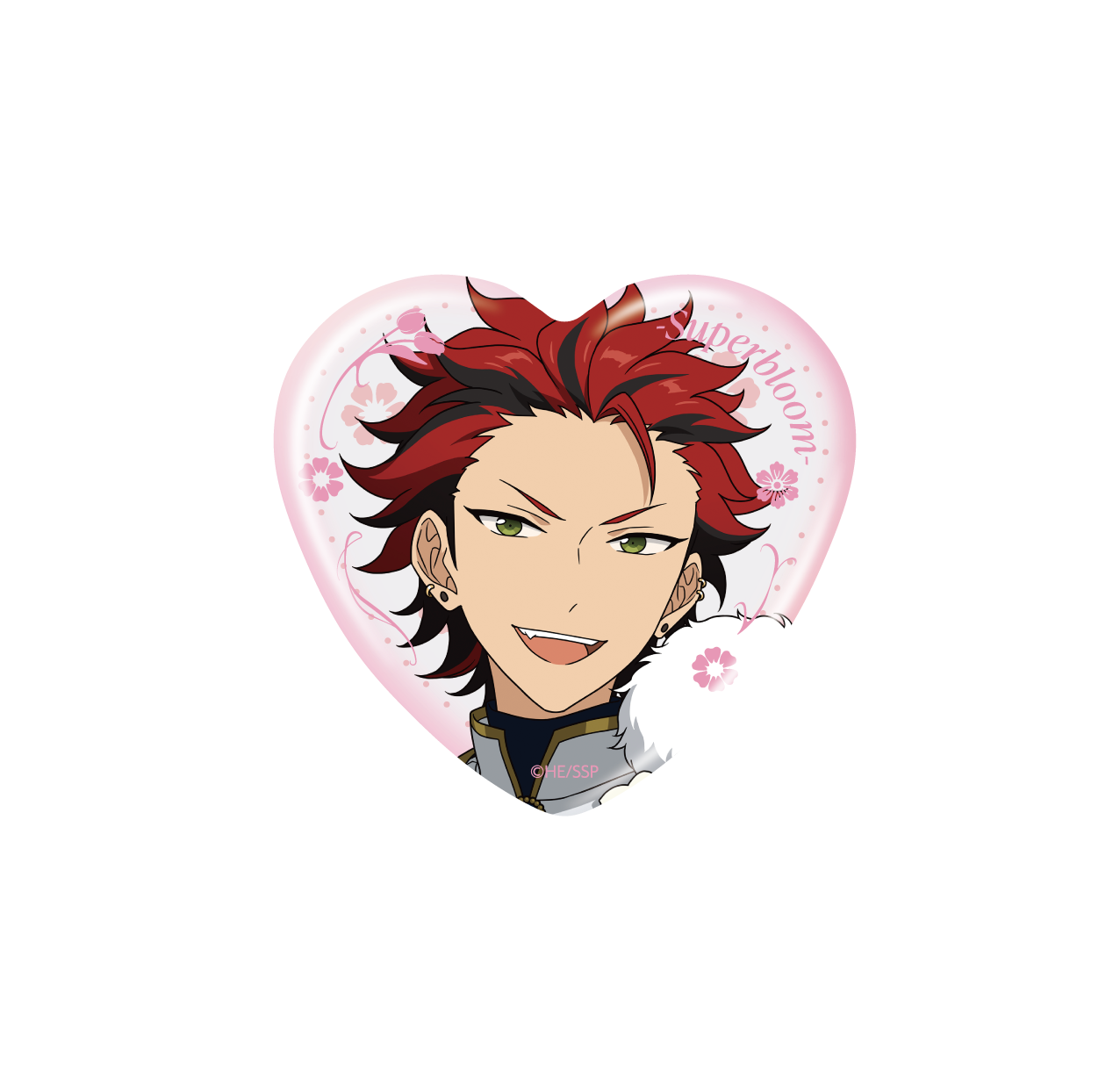 【事後通販】ハート缶バッジコレクション - Superbloom -【C】（3個セット）